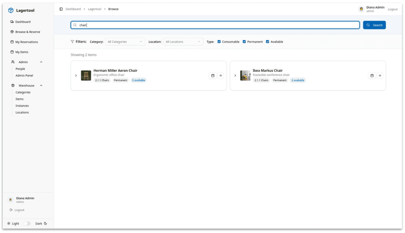 VISCon 2025 Inventory Platform